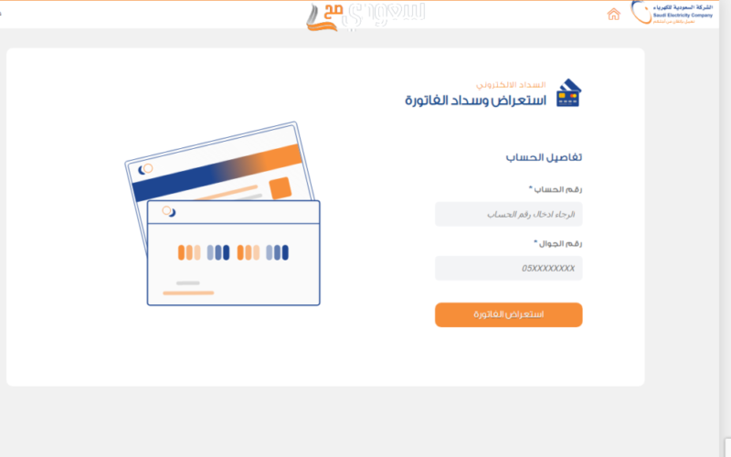 “بالخطوات” كيفية سداد فاتورة الكهرباء في السعودية عن طريق (فيزا -ماستر كارد- مدى)
